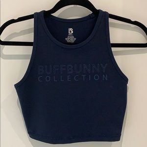 BuffBunny Aurora logo top - navy